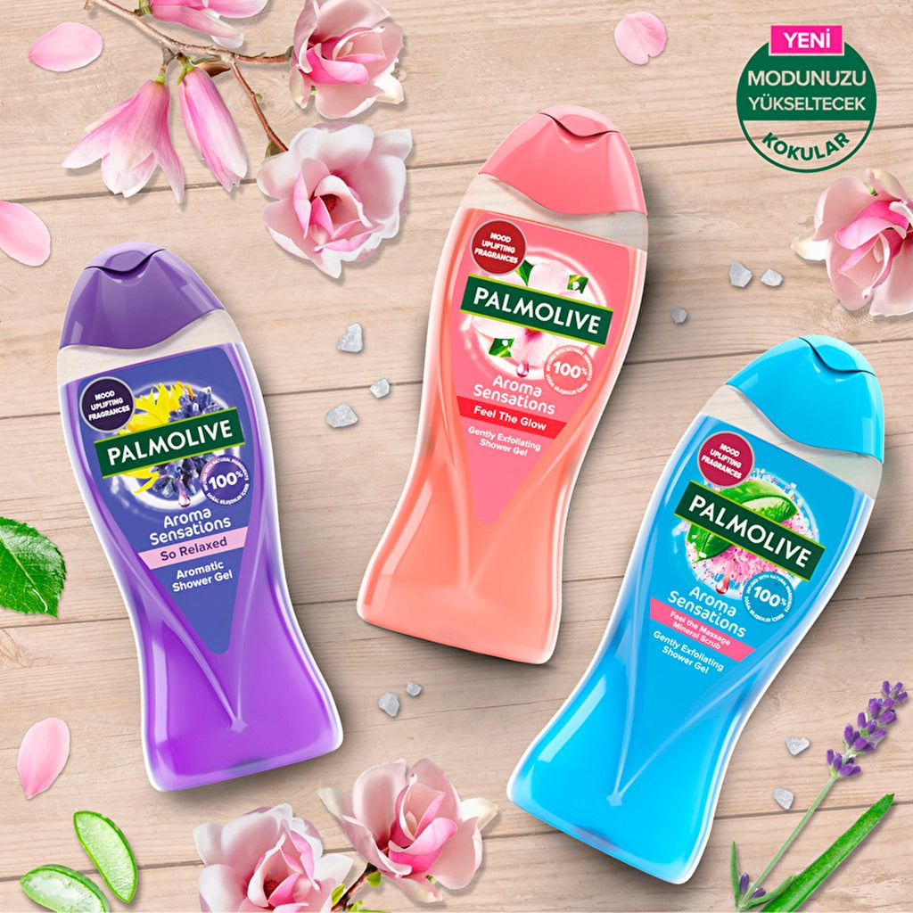 Palmolive Aroma Sensations Skin Renewing Bath and Shower Gel Feel Glow 500 ml