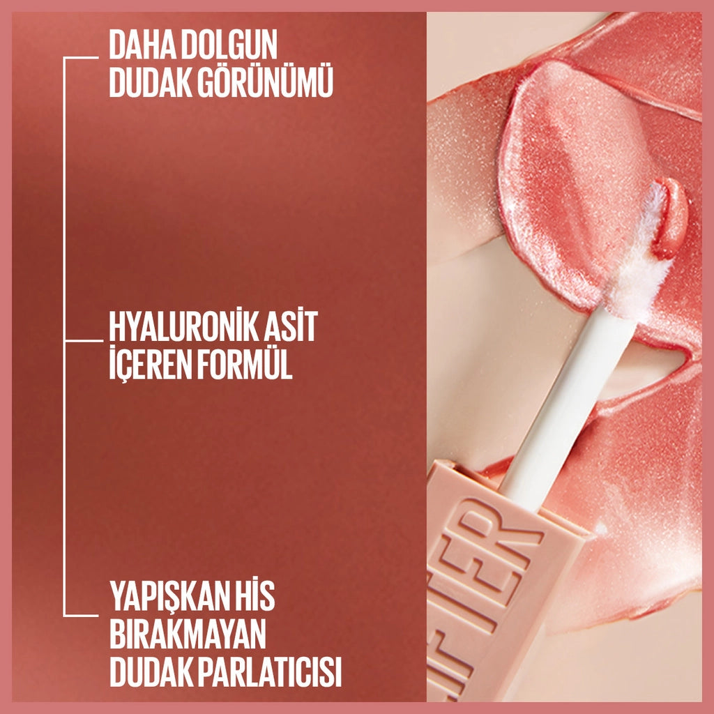 Maybelline New York Lifter Gloss Moisturizing Lip Gloss 005 Petal