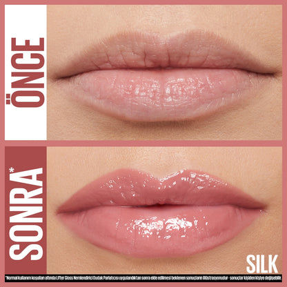 Maybelline New York Lifter Gloss Moisturizing Lip Gloss 004 Silk