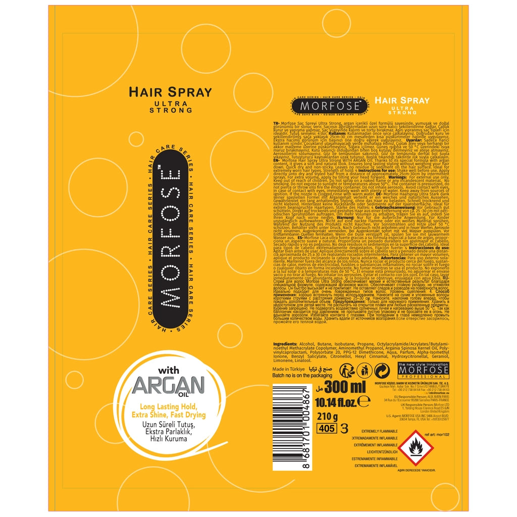 Morfose Argan Hair Spray 300 ml