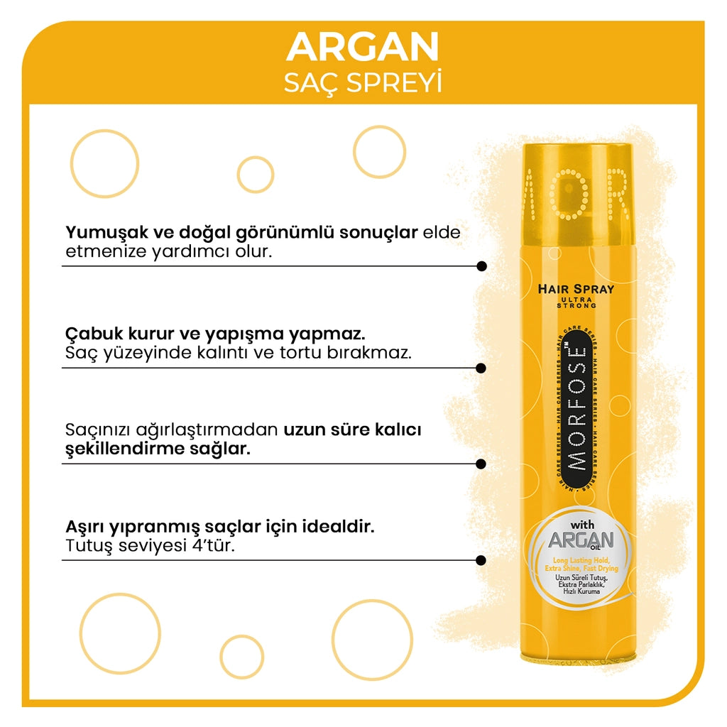 Morfose Argan Hair Spray 300 ml