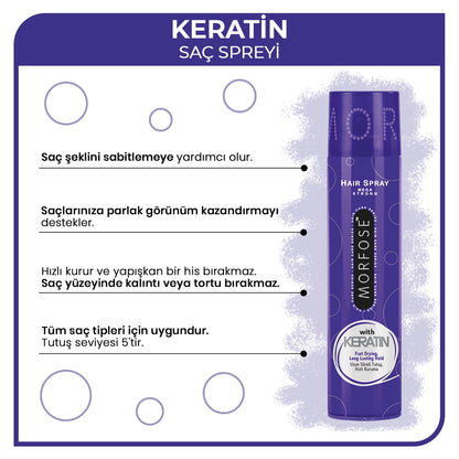 Morfose Keratin Hair Spray 300 ml