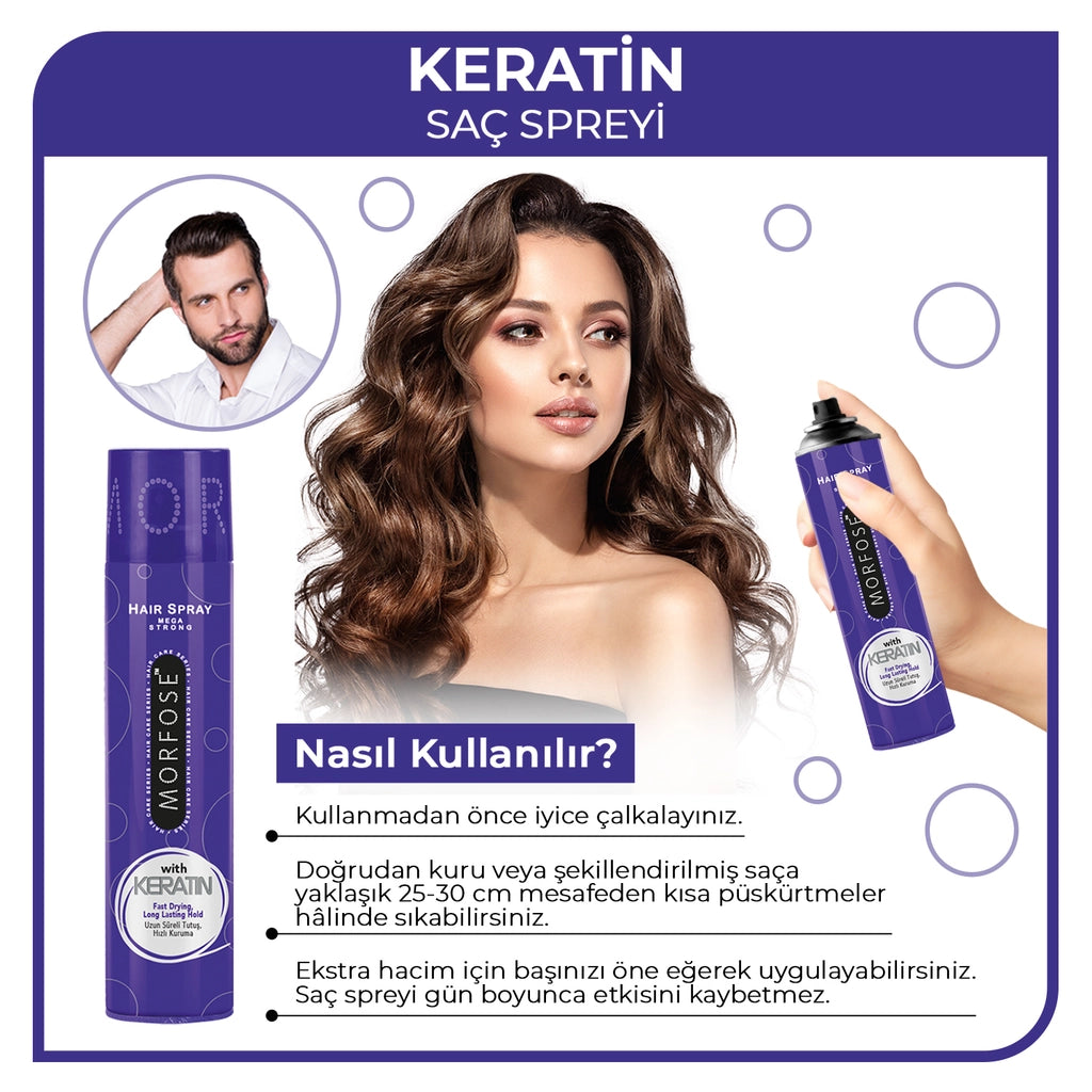 Morfose Keratin Hair Spray 300 ml