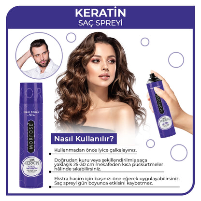 Morfose Keratin Hair Spray 300 ml