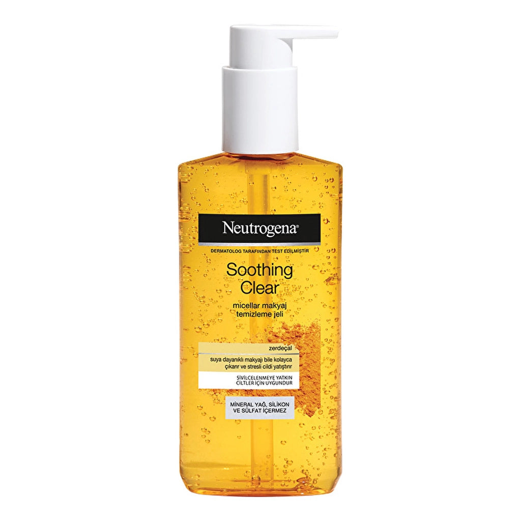 Neutrogena Soothing Clear Micellar Makeup Remover Gel 200 ml