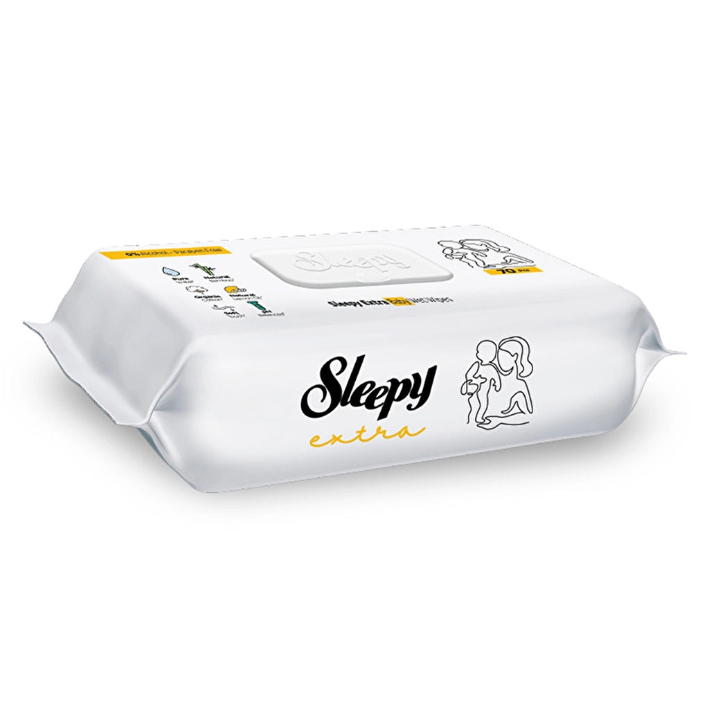 Sleepy Extra Baby Wet Towel 70&