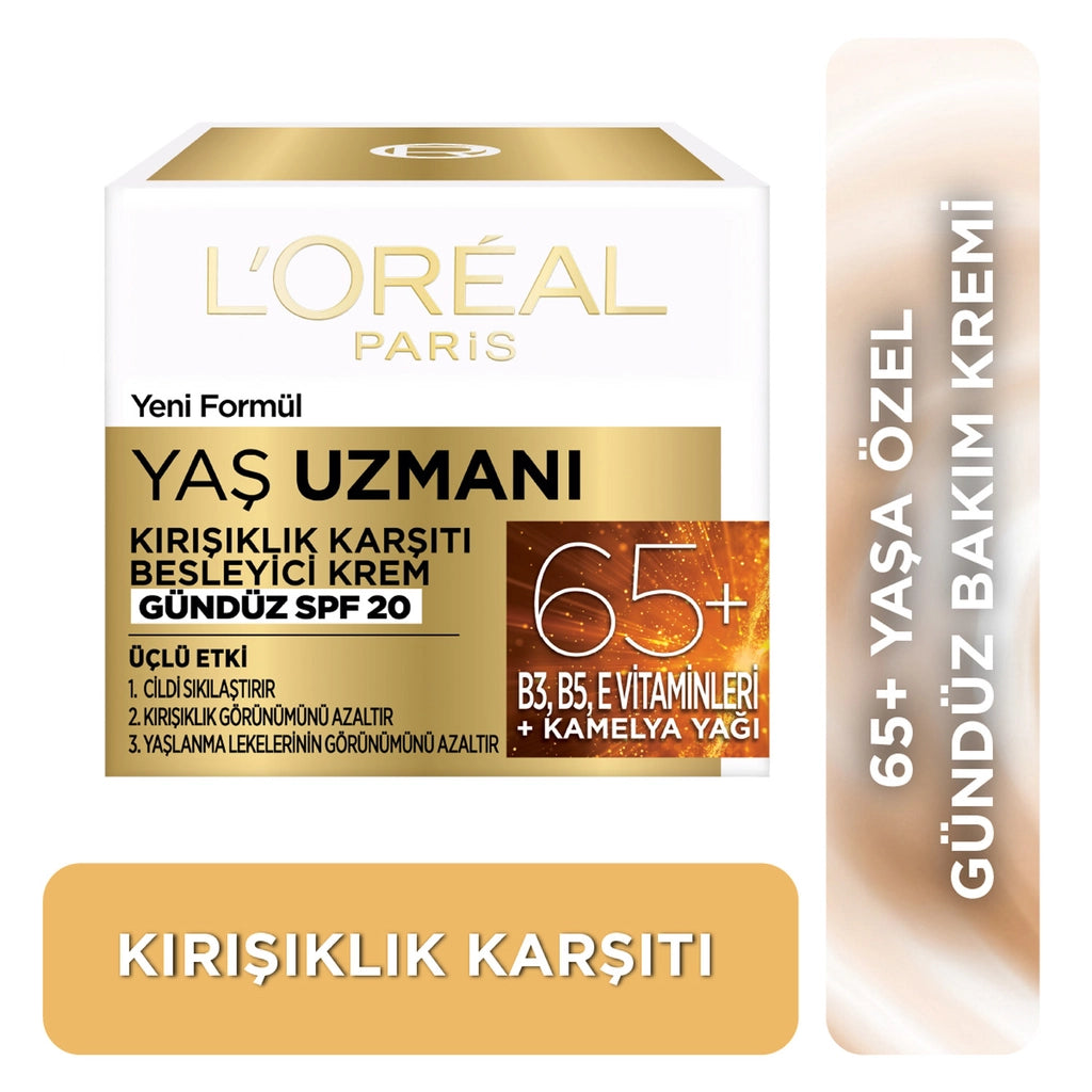 Loreal Paris Age Expert 65+ Anti-Wrinkle Nourishing Cream 50 ml