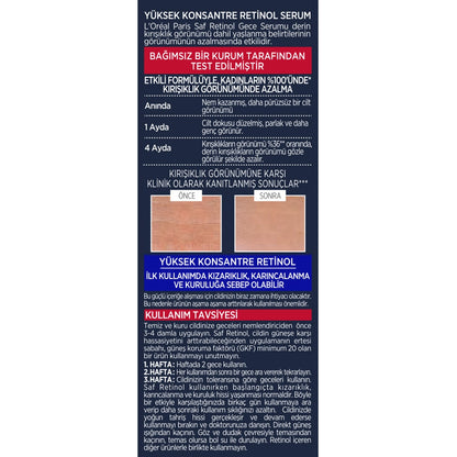 Loreal Paris Revitalift Laser Pure Retinol Night Serum 30 ml