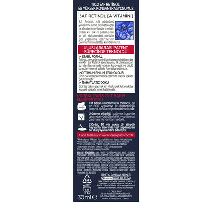 Loreal Paris Revitalift Laser Pure Retinol Night Serum 30 ml