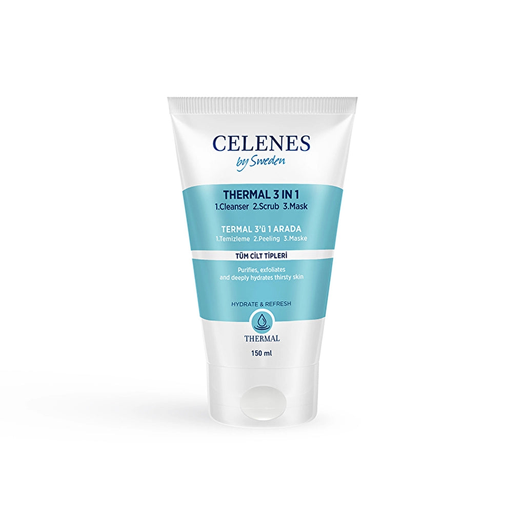 Celenes Thermal 3 in 1 Washing Peeling Mask 150 ml