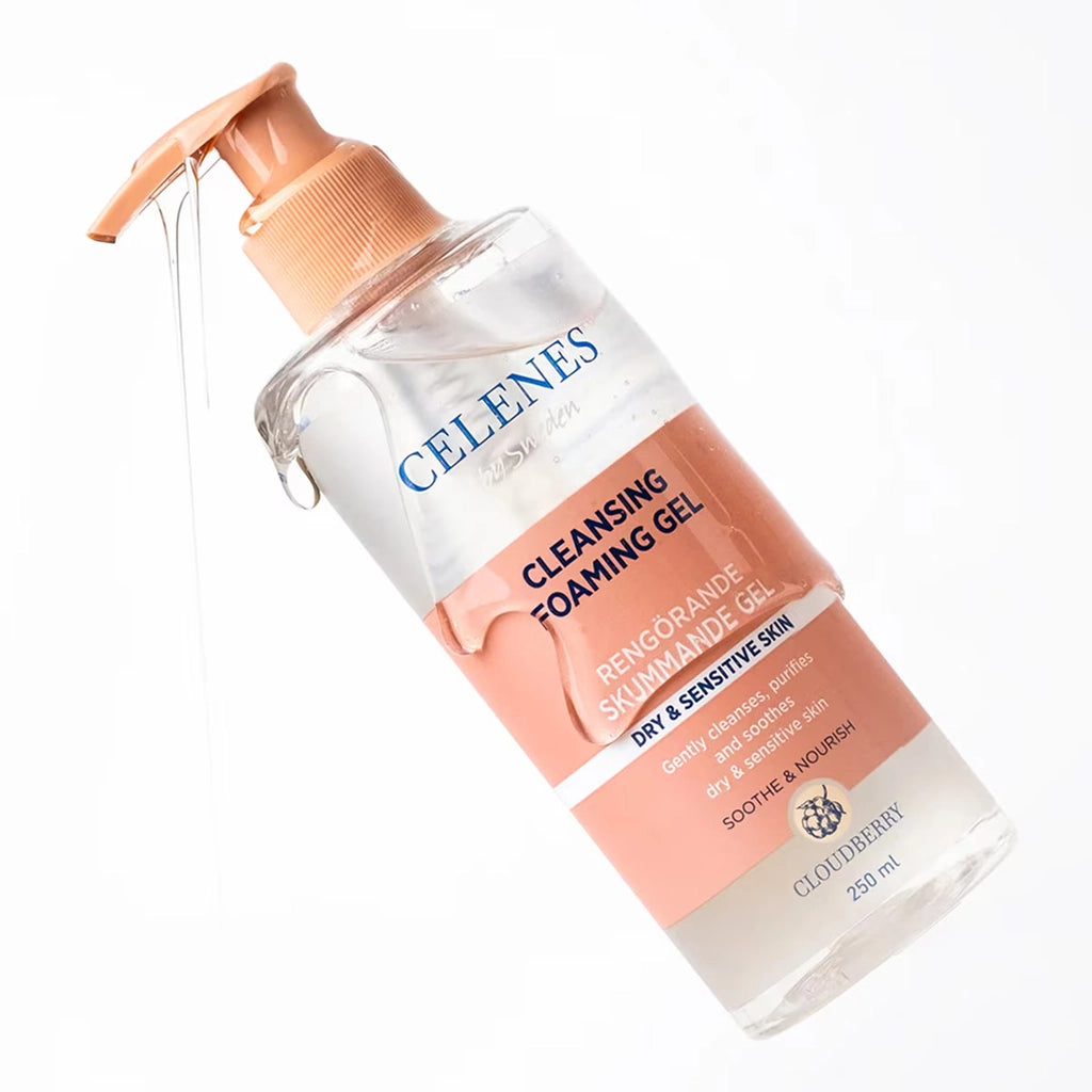 Celenes Cloudberry Intensive Moisturizing and Soothing Face Wash Gel 250 ml