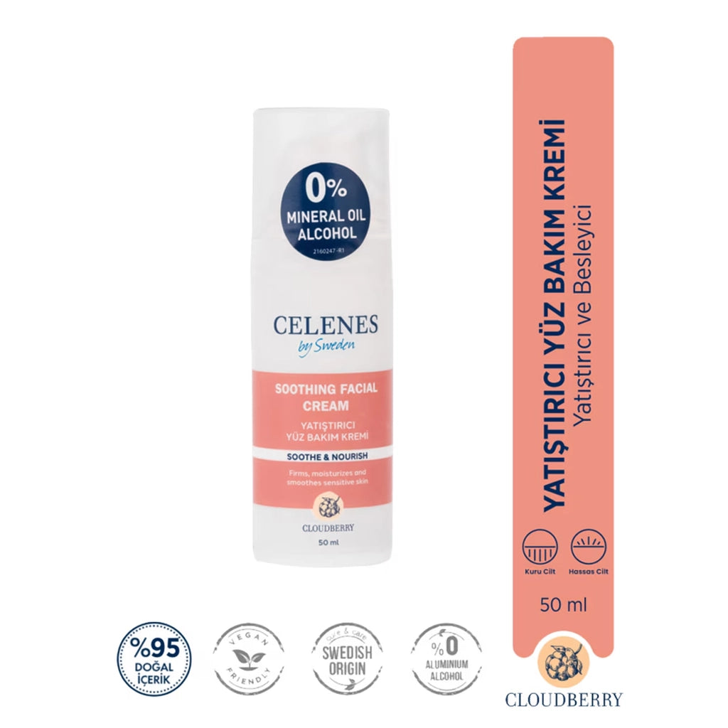 Celenes Cloudberry Soothing Face Care Cream 50 ml