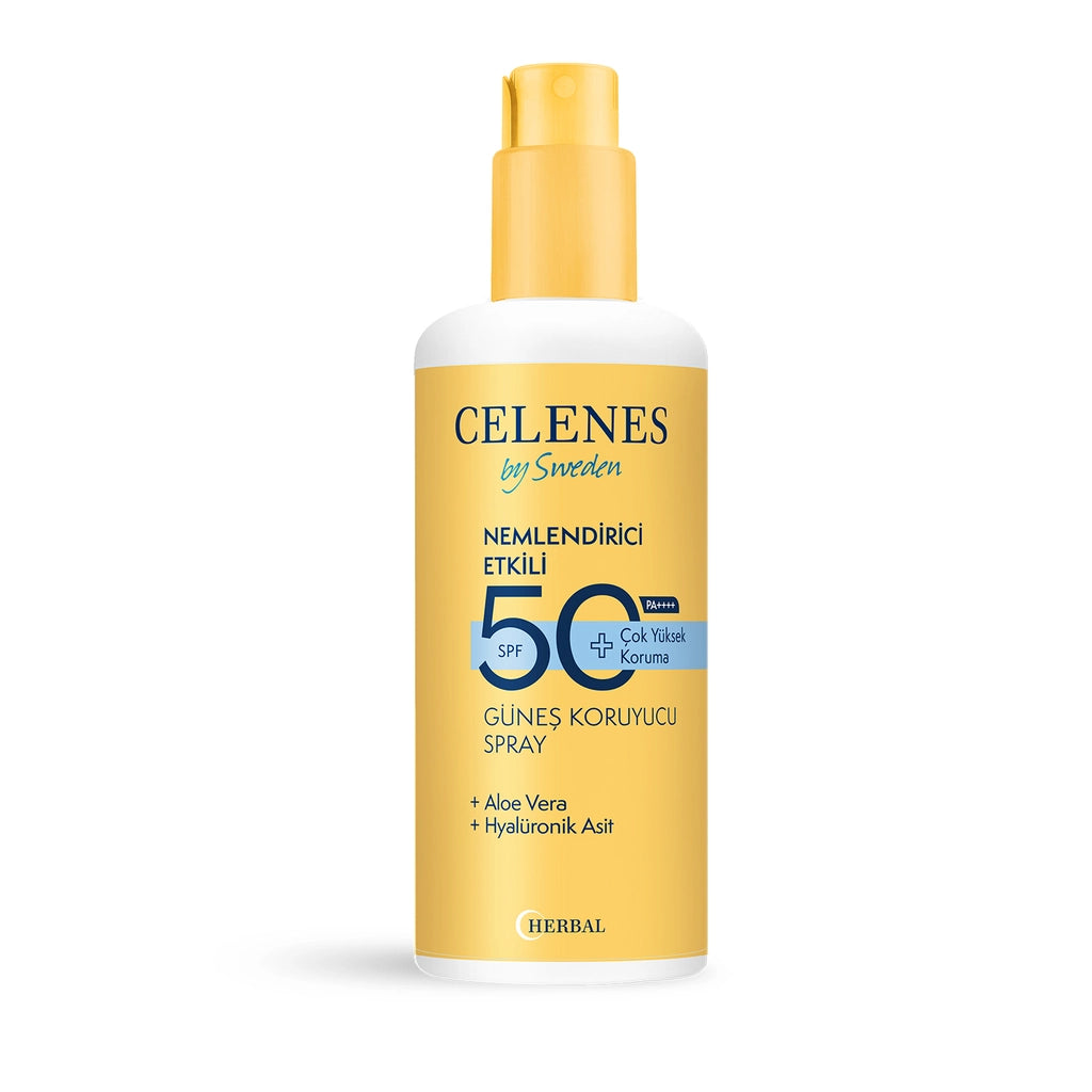 Celenes Herbal 50+SPF Sunscreen Lotion Spray 150 ml