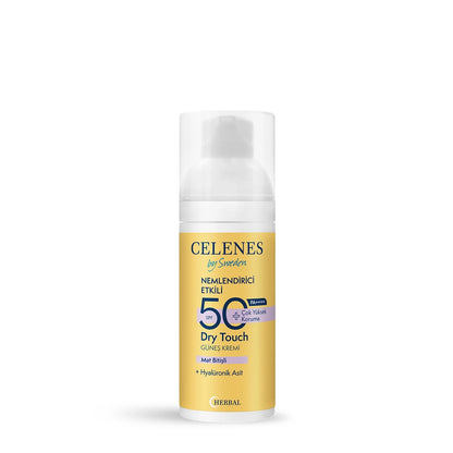 Celenes Herbal 50+SPF Dry Touch Fluid Sunscreen Cream 50 ml