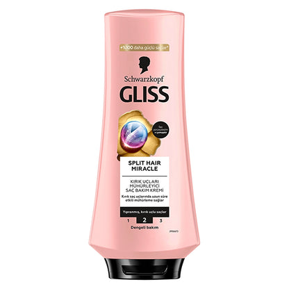 Gliss Split Hair Miracle Split End Sealing Conditioner - Ionic Complex and Grape Seed