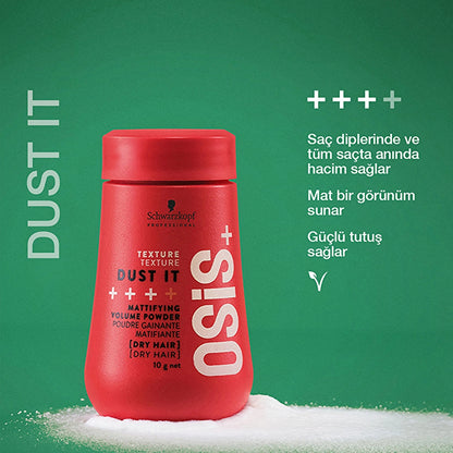 Osis Dust It Strong Hold Matte Volume Hair Powder 10 gr