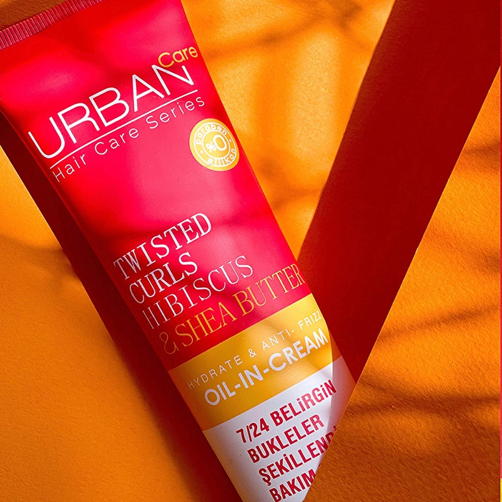 Urban Care Twisted Curls Hibiscus &amp; Shea Butter Curl Defining Leave-In Conditioner 175 ml