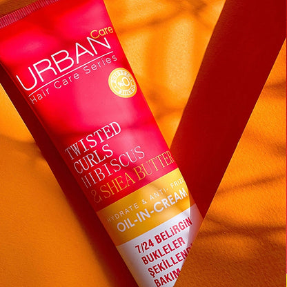 Urban Care Twisted Curls Hibiscus &amp; Shea Butter Curl Defining Leave-In Conditioner 175 ml