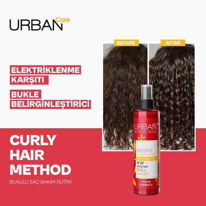 Urban Care Twisted Curls Hibiscus &amp; Shea Butter Curl Defining Liquid Hair Care Cream 200 ml