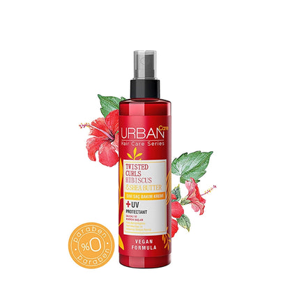 Urban Care Twisted Curls Hibiscus &amp; Shea Butter Curl Defining Liquid Hair Care Cream 200 ml