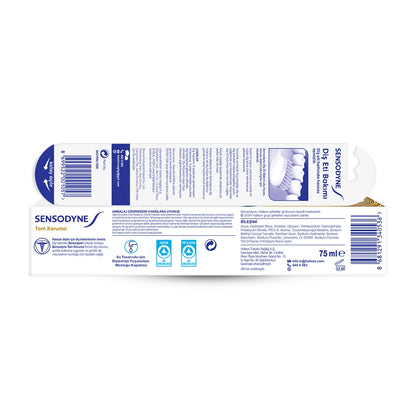 Sensodyne Full Protection Toothpaste 75 ml + Gum Care Brush
