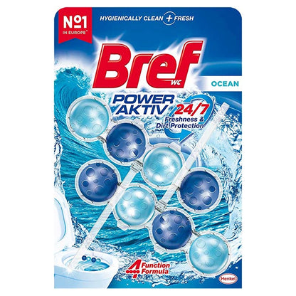 Bref WC Power Aktiv Duopack Solid Toilet Block Ocean