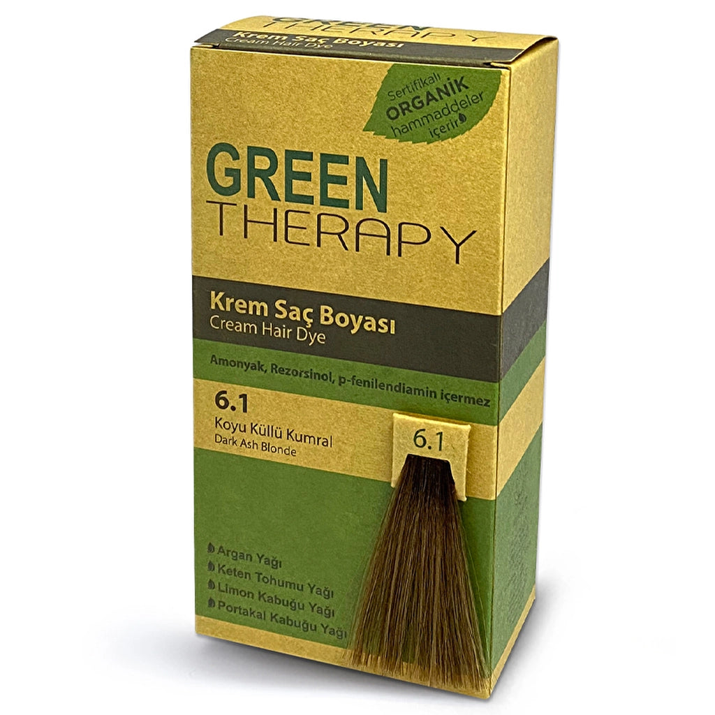 Green Therapy Cream Hair Dye 4.0 Brown