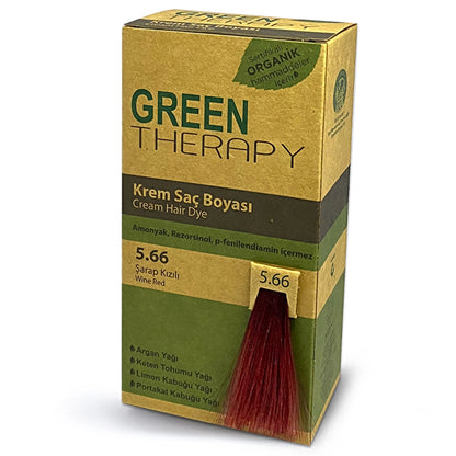 Green Therapy Cream Hair Dye 9.1 Ash Blonde