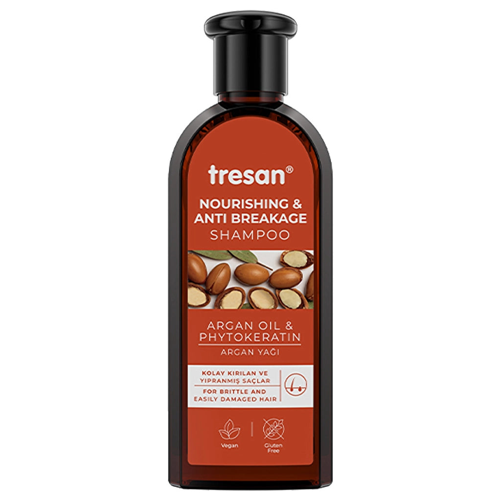 Tresan Argan Oil &amp; Phytokeratin Nourishing and Anti-Breakage Care Shampoo 300 ml