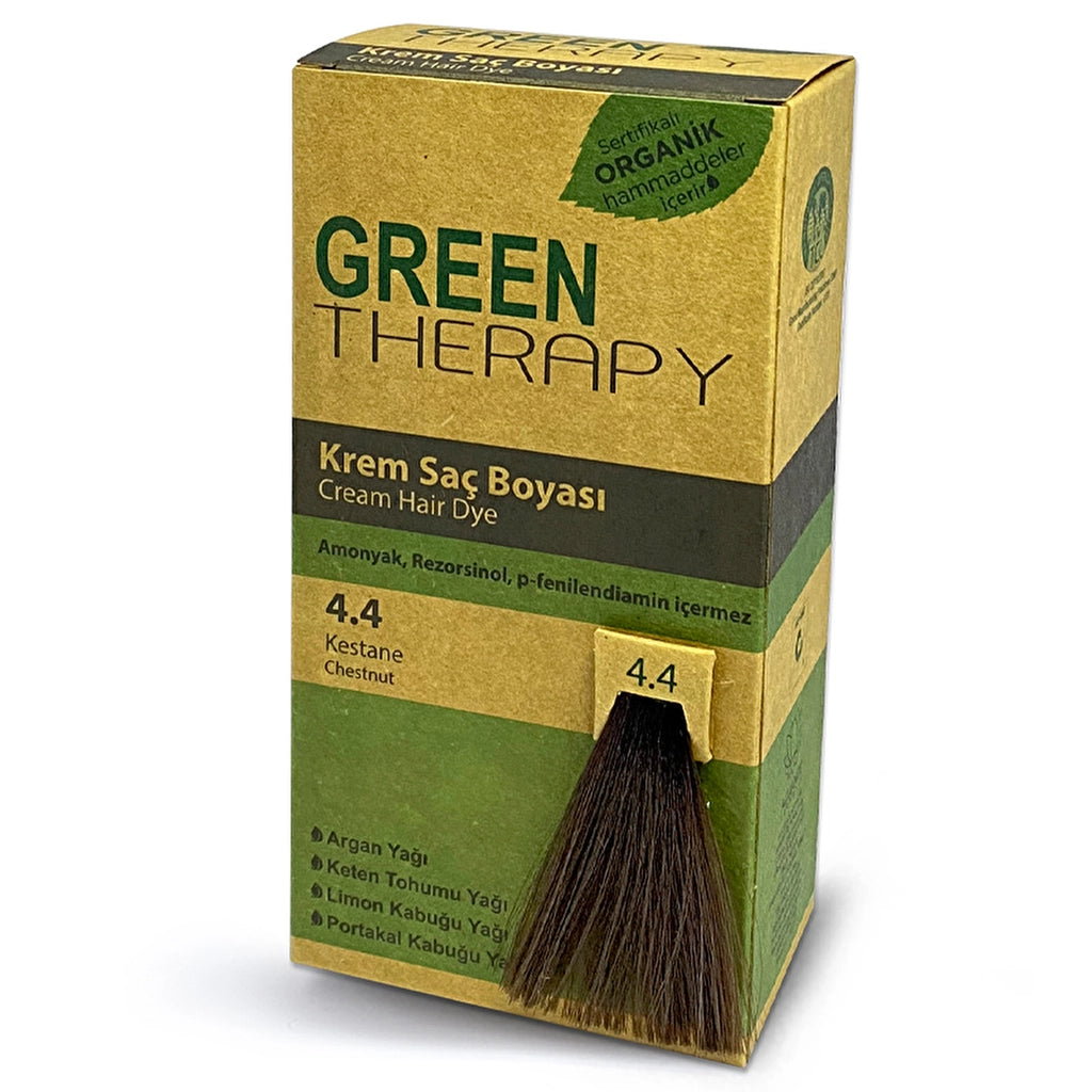 Green Therapy Cream Hair Dye 4.0 Brown