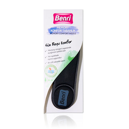 Benri Memory Comfort Insoles Women 36-40