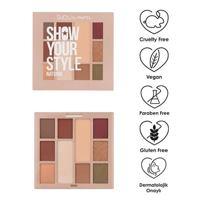 Show by Pastel Show Your Style Eyeshadow Set Natural