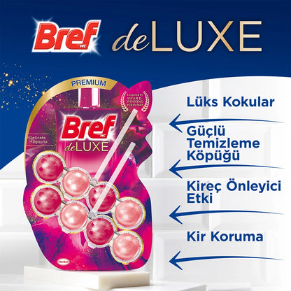 Bref WC Deluxe Single Pack Solid Toilet Block Magnolia