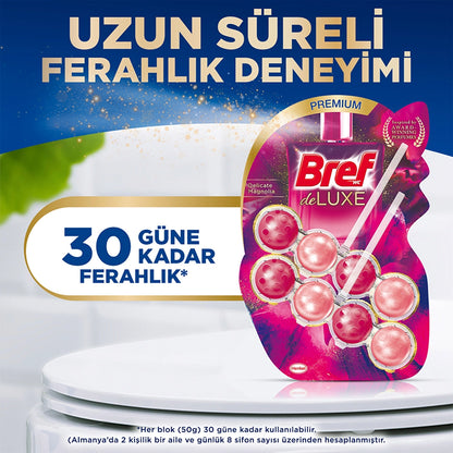 Bref WC Deluxe Single Pack Solid Toilet Block Magnolia