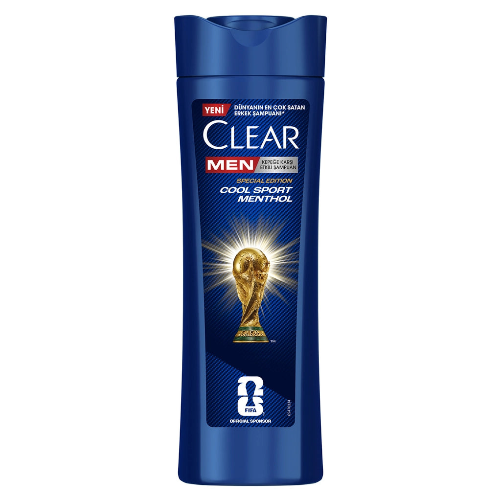 Clear Men Anti-Dandruff Shampoo Cool Sport Menthol Refreshing Menthol Effect 350 ml