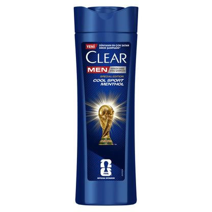 Clear Men Anti-Dandruff Shampoo Cool Sport Menthol Refreshing Menthol Effect 350 ml