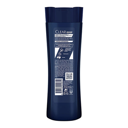 Clear Men Effective Anti-Dandruff Shampoo with Intensive Purifying Charcoal 350 ml
