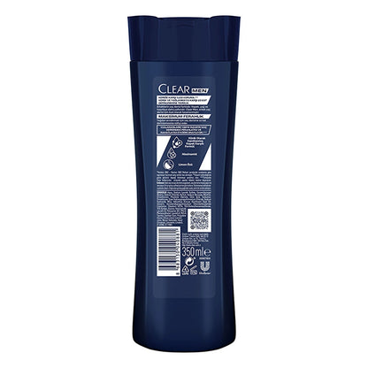 Clear Men Anti-Dandruff Shampoo Maximum Freshness with Lemon Extract for Oily Scalp 350 ml