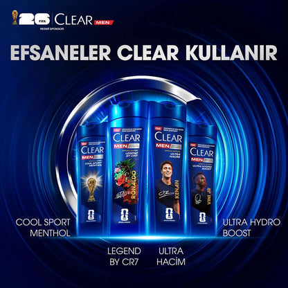 Clear Men Effective Shampoo Against Dandruff Legend By CR7 Cristiano Ronaldo 350 ml