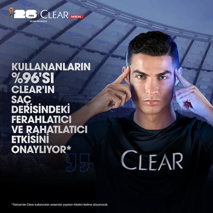 Clear Men Effective Shampoo Against Dandruff Legend By CR7 Cristiano Ronaldo 350 ml