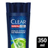 Clear Men Effective Shampoo Against Dandruff Daily Purification and Refreshment Cedar Tree and Eucalyptus Extracts 350 ml