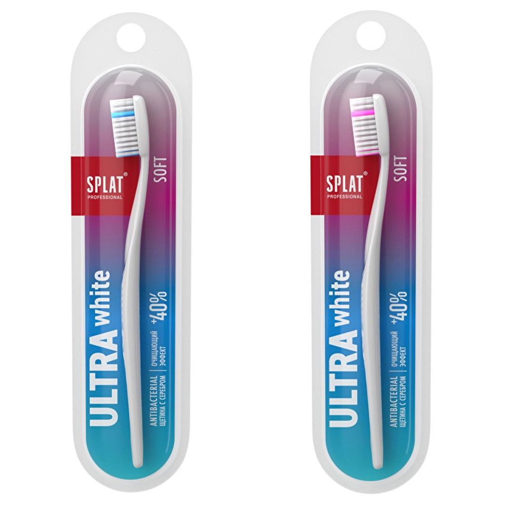 Splat Professional Ultra White Soft Toothbrush (Assorted)