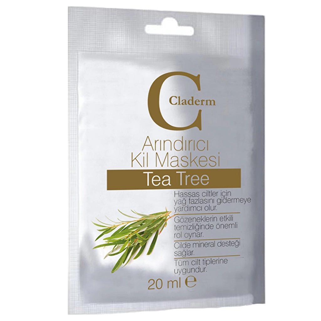 Claderm Purifying Clay Mask Tea Tree 20 ml