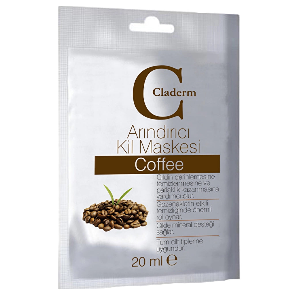 Claderm Purifying Clay Mask Coffee 20 ml