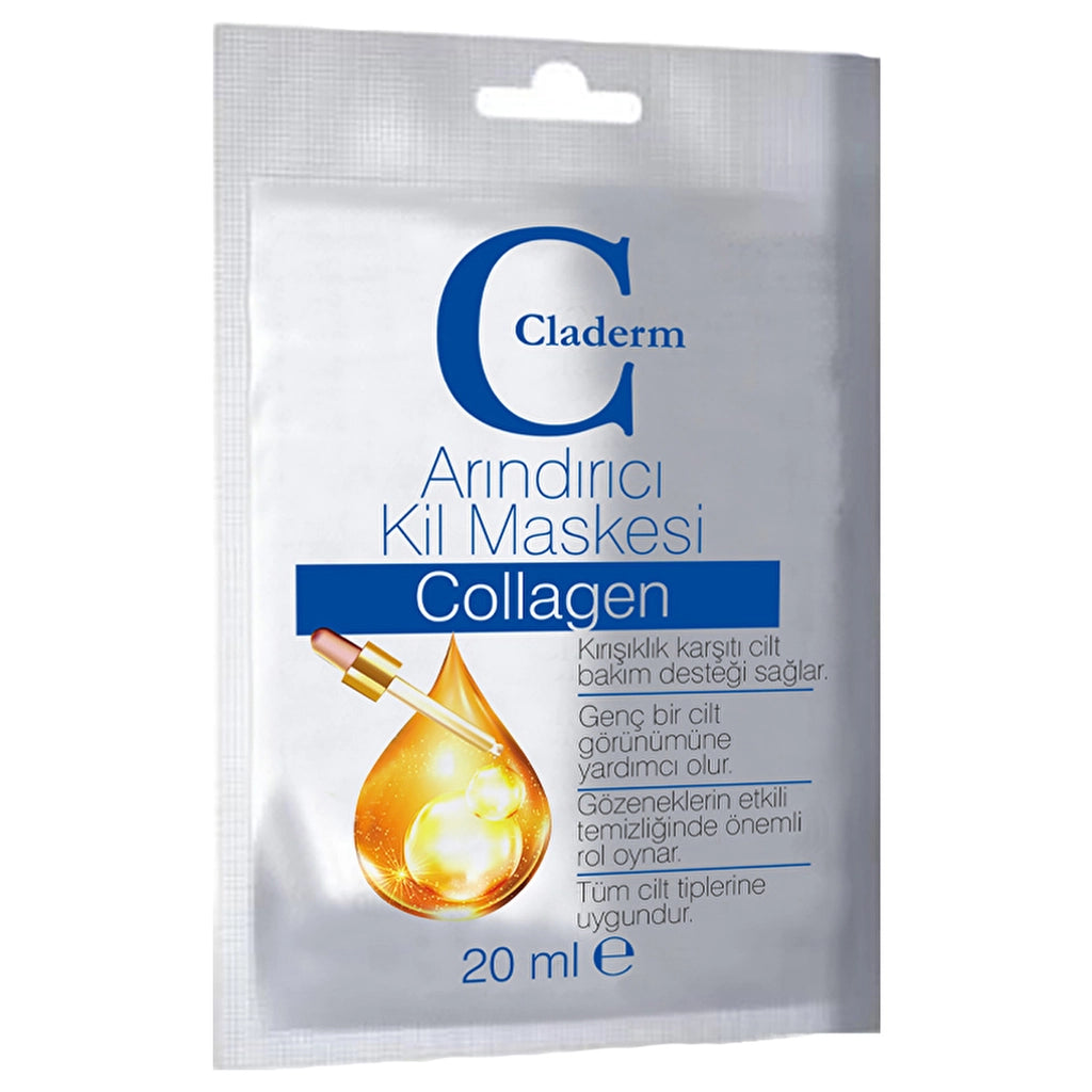 Claderm Purifying Clay Mask Collagen 20 ml