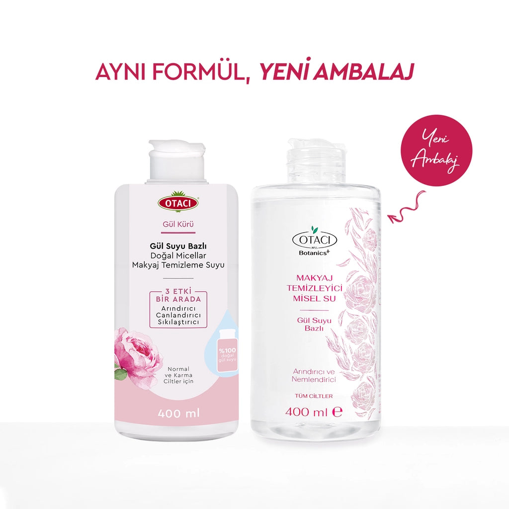 Otac? Rose Cure Rose Water Based Natural Micellar Makeup Cleansing Water 400 ml
