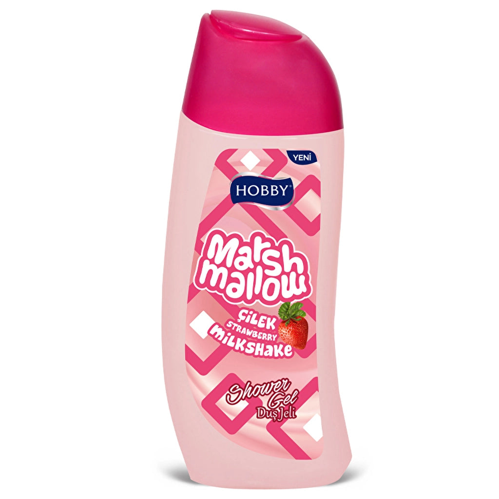 Hobby Marshmallow Shower Gel Strawberry 500 ml