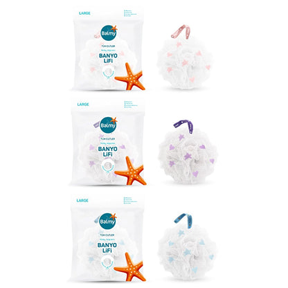 Balmy Bath Loofah Large (Assorted)