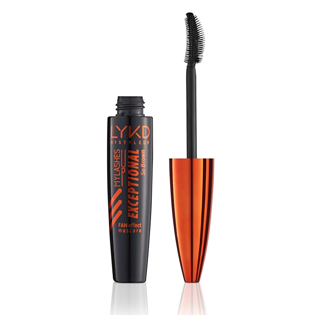 LYKD Exceptional Fan Effect &amp; Curl Mascara - Fan Effect and Curl Mascara 100 Black