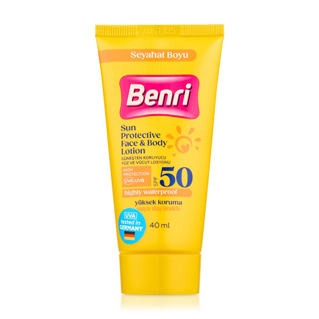 Benri Sun Protective Face and Body Lotion SPF50 40 ml